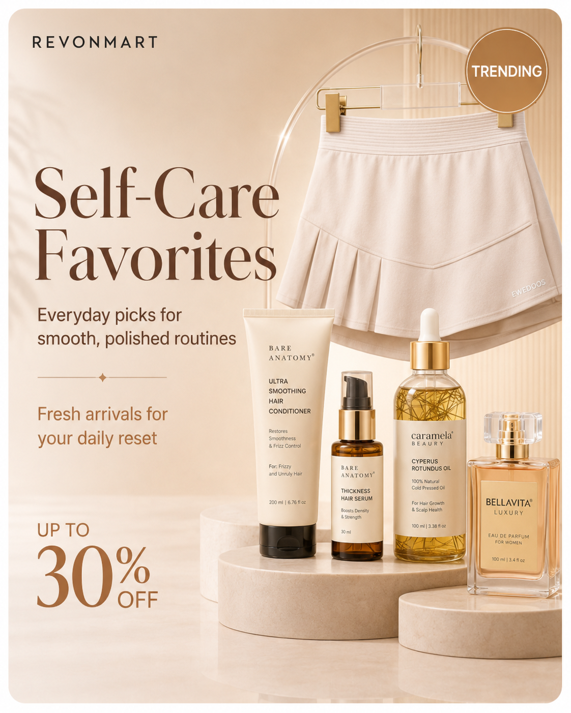 REVONMART Self-Care Favorites banner